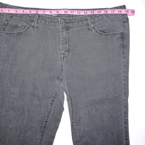 MOSSINO MID RISE STRAIGHT LEG DENIM JEANS - Picture 4 of 11